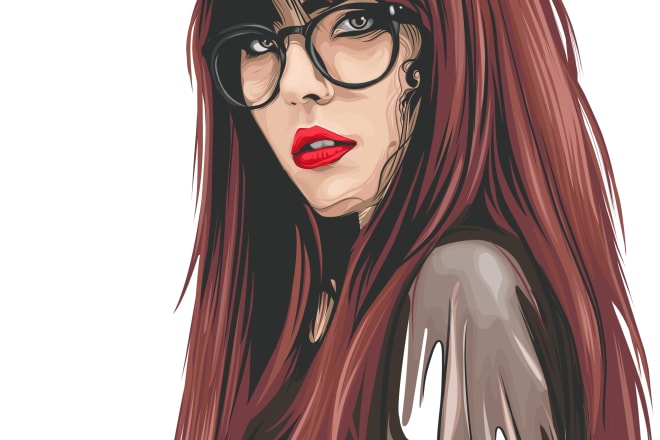 I will make vector art style of you