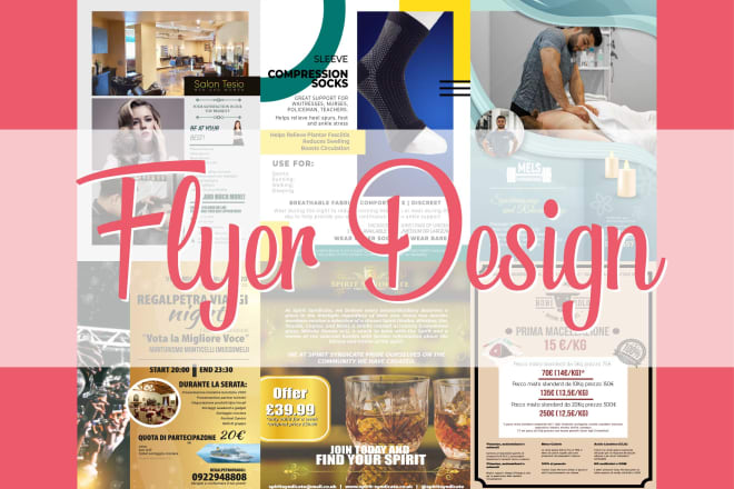 I will make wonderful flyers for your agency or business