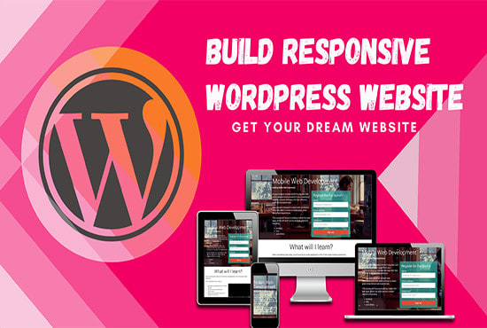 I will make your responsive and professional website and blog