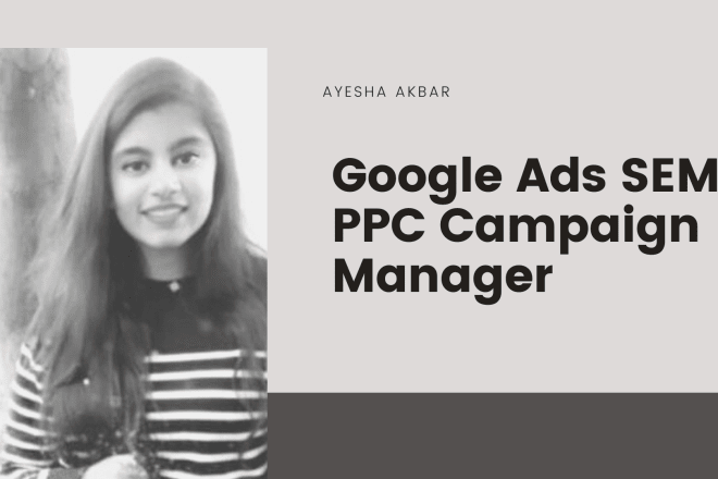 I will manage ongoing sem google ads PPC campaigns