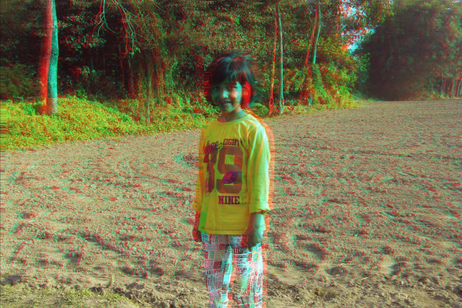 I will manually convert your 2d image into stereo 3d anaglyph, sbs