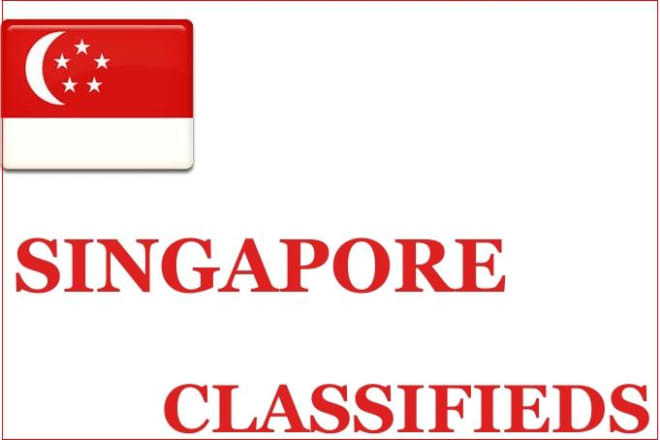I will manually post 10 high page rank singapore classifieds for your business