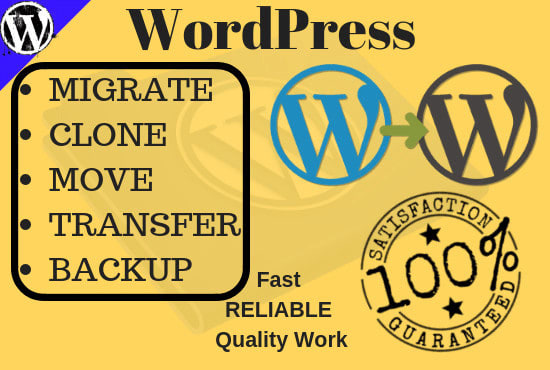 I will migrate or clone your wordpress website within 24 hours