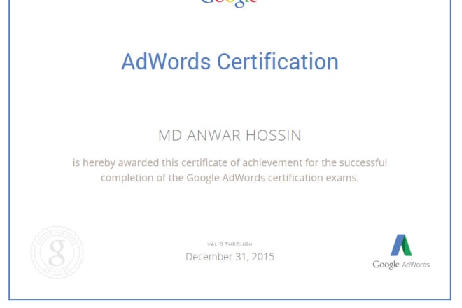 I will optimize your google adwords ads