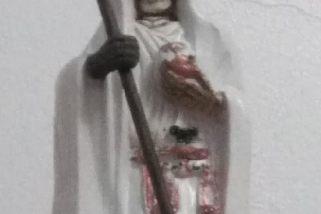 I will petition to the santa muerte for help on your matters