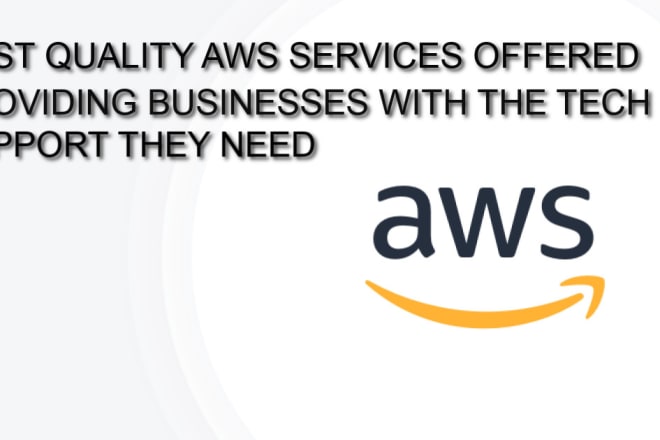 I will professionally do all aws and related work