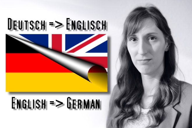 I will professionally translate english to german and viceversa