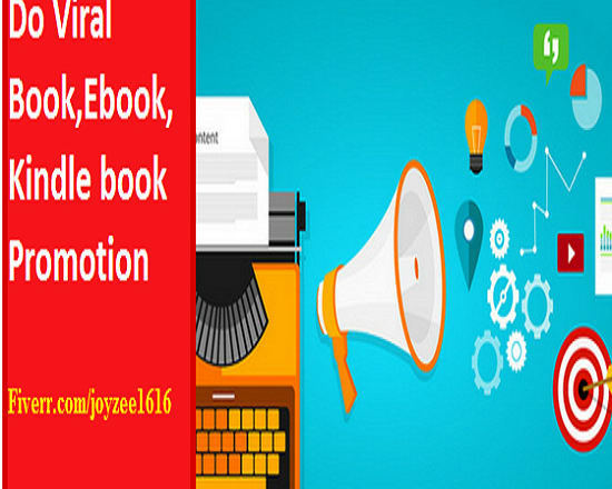 I will promote and viral your book,e book marketing