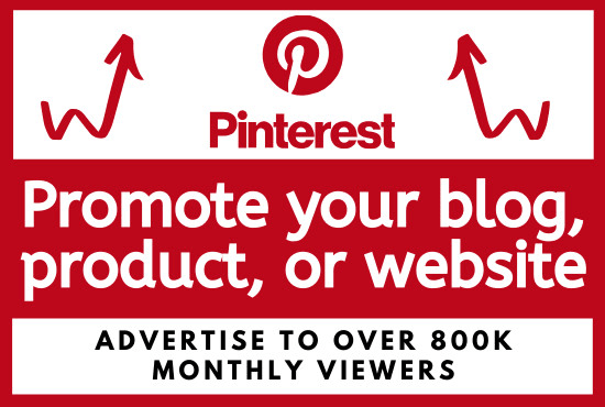 I will promote your product or website to 800k pinterest users