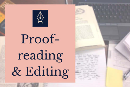 I will proofread and edit your content