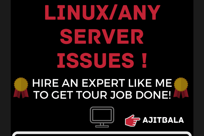 I will provide expert linux admin and server management services
