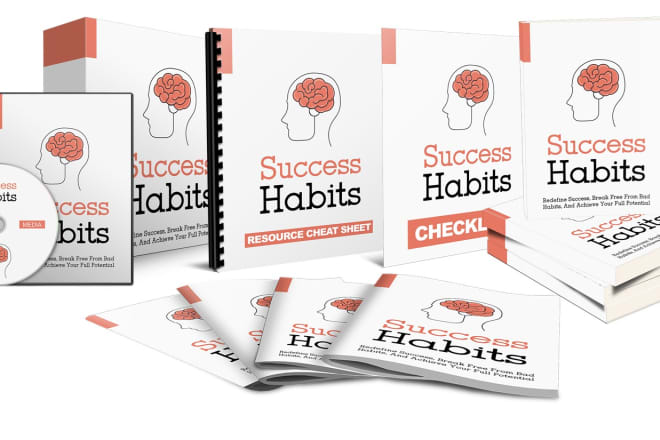 I will provide success habits plr ebook video product package