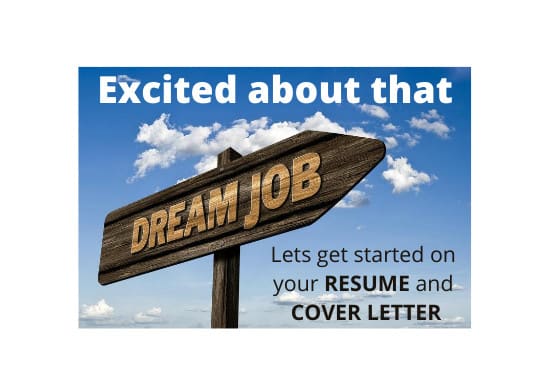 I will provide you with professionally written resume and cover letter