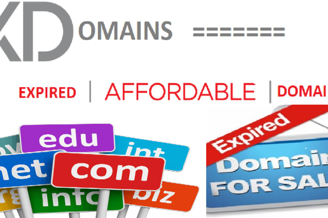 I will provide you with quality expired domains