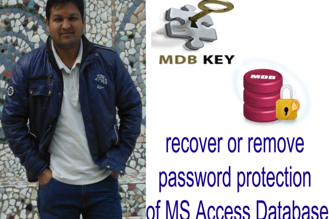 I will recover or remove password protection of MS Access Database
