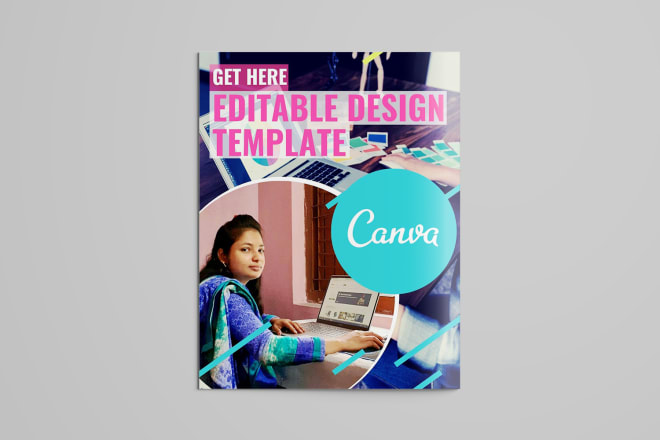 I will redesign your flyer in canva