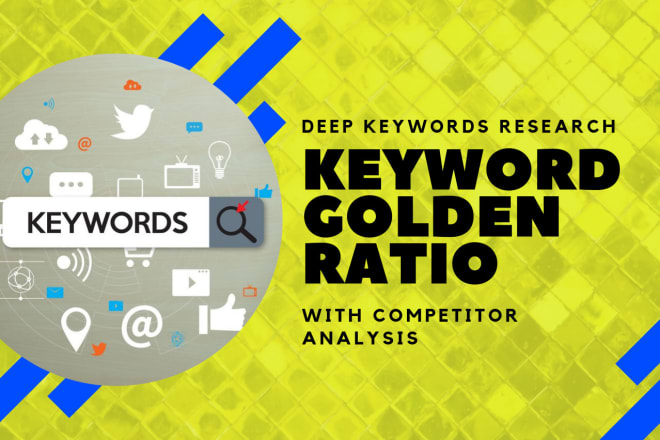 I will research 25 keywords golden ratio kgr