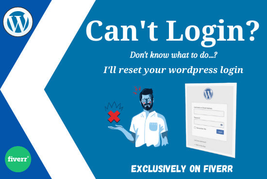 I will reset your wordpress login for you