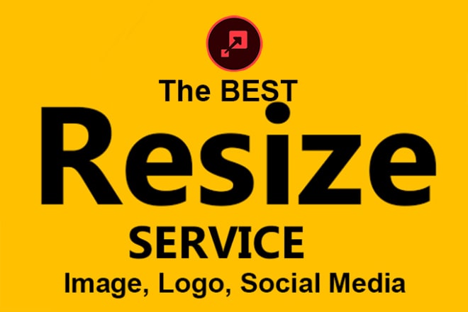 I will resize image, resizing photo or logo
