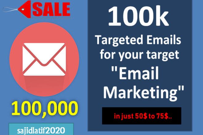 I will scrape targeted email list from social site