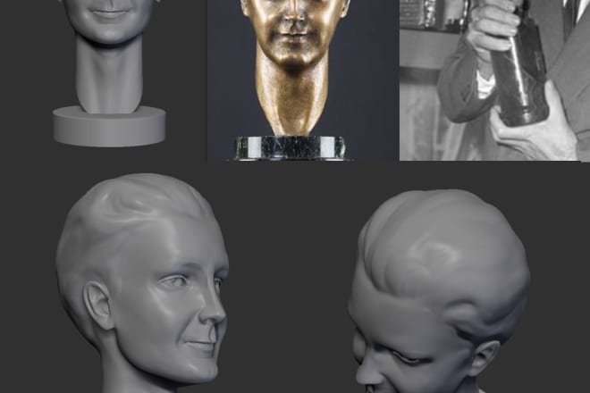 I will sculpt 3d models for 3d printing
