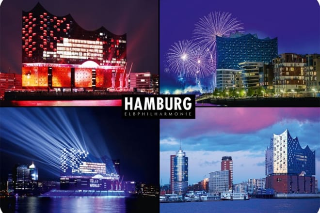 I will send a postcard from germany hamburg to anywhere in the world