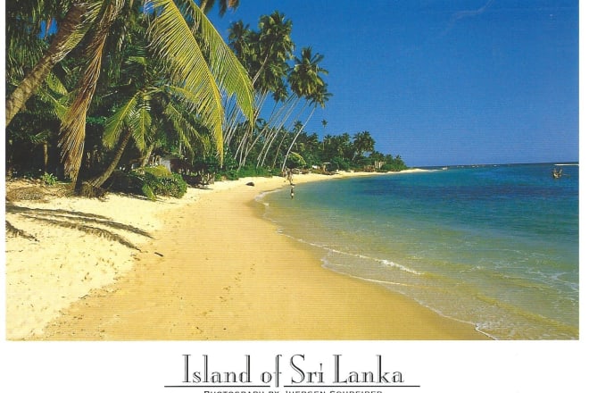 I will send sri lankan postcards to anywhere