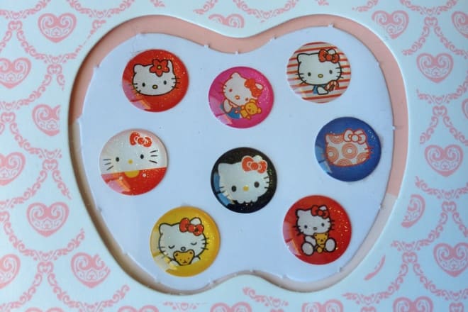 I will send you an adorable set of 8 home button stickers