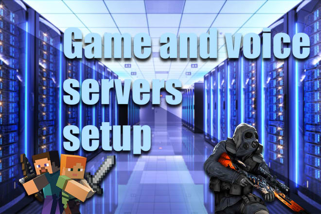 I will setup game and voice servers