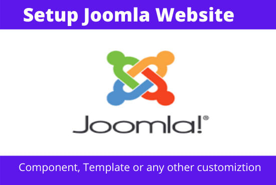 I will setup joomla website theme or components and modules