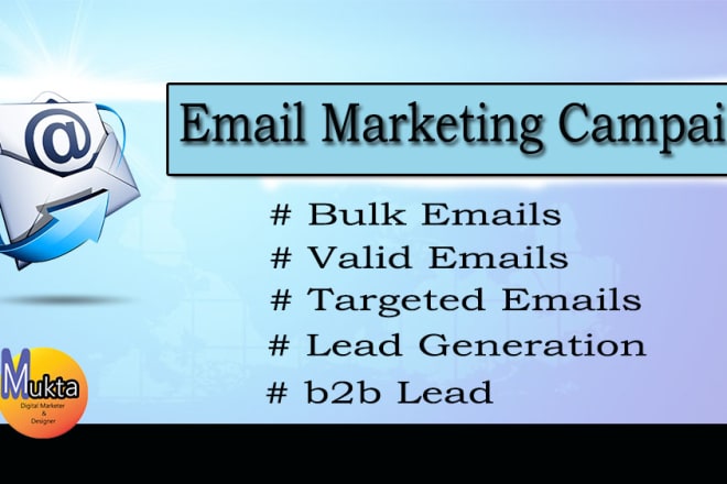 I will setup your email marketing campaign