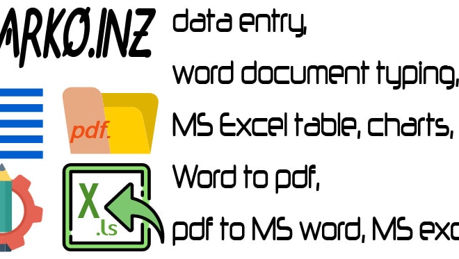 I will show how excel, word, pdf could be fun and easy to work with