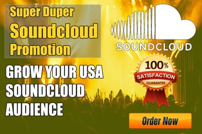 I will soundcloud promotion to USA,UK audience