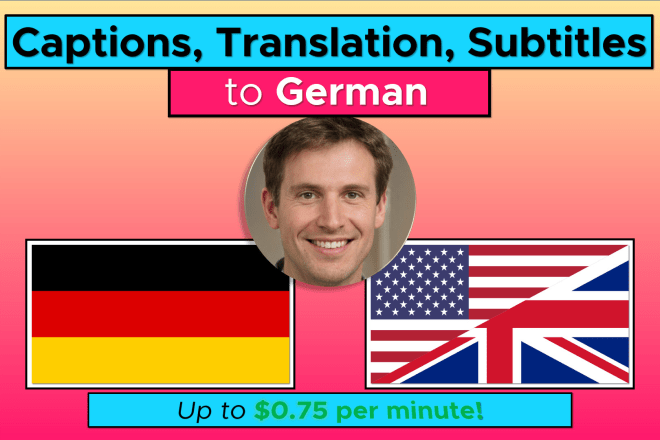 I will subtitle and translate to german with srt and hardcoded