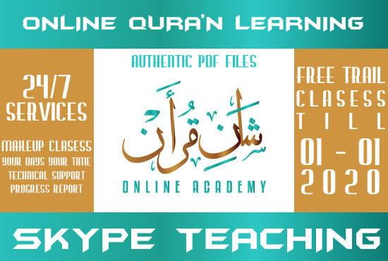 I will teach quran with tajweed and translation online