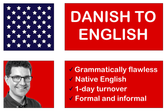 I will translate danish to native english
