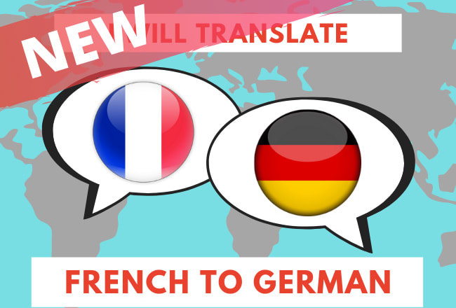 I will translate french to german