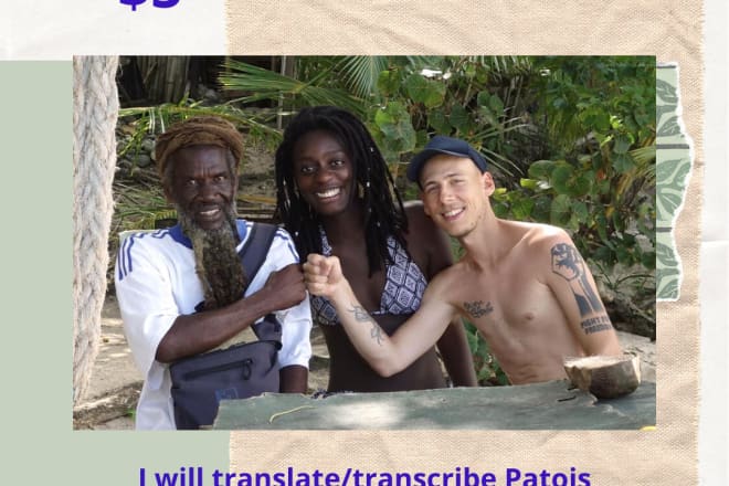 I will translate from jamaican patois to english