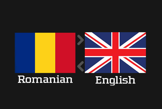 I will translate from romanian to english and vice versa