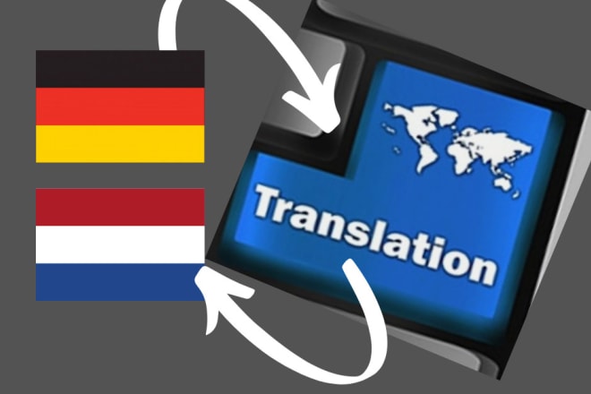 I will translate german to dutch