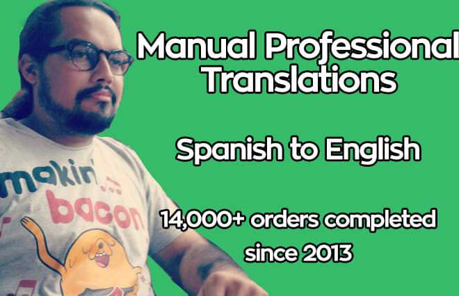 I will translate spanish to english 500 words
