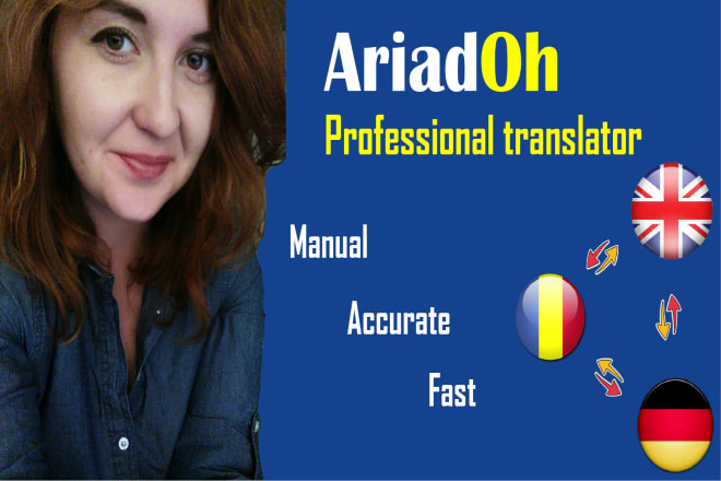 I will translate your text in english, german or romanian