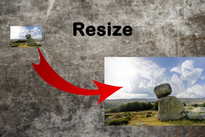 I will upscale and upgrade low resolution images without loss