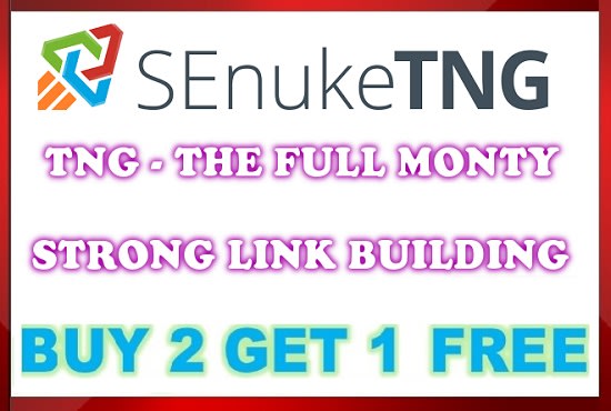 I will use senuke tng to create high da backlinks