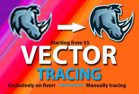 I will vector trace or redraw your logo in vector format