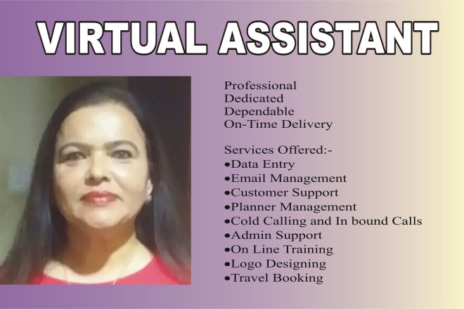 I will virtual assistant admin support service