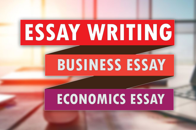 I will write a perfect economics essay