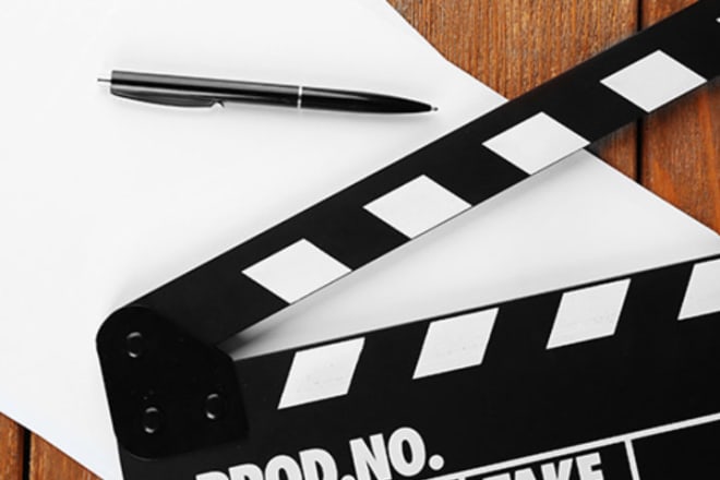 I will write a professional movie script for your video or film