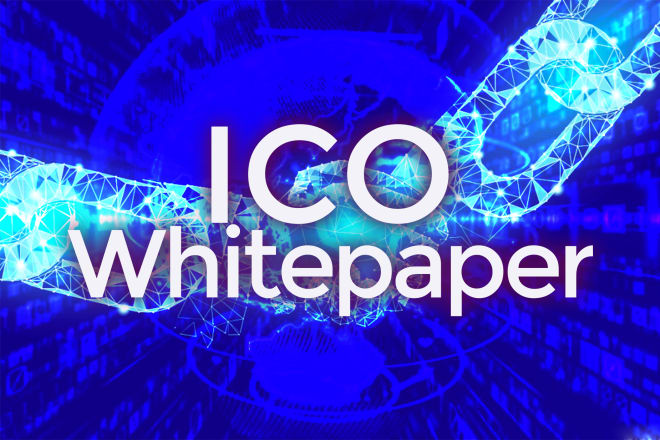 I will write and design a professional ico, ieo white paper