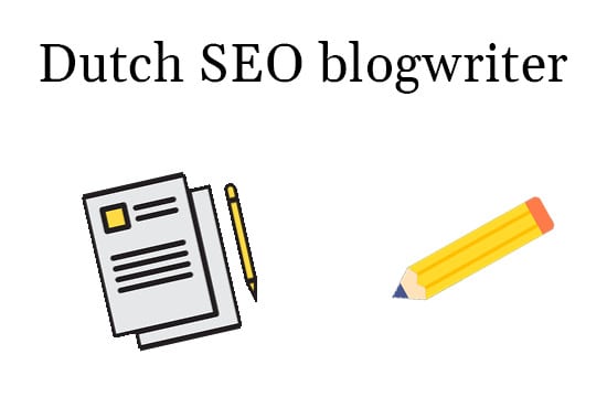 I will write the best dutch SEO blogposts for your website